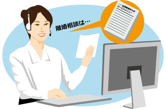 サービスのご案内も可能